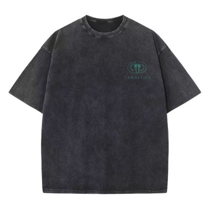 Oversized acid washed T-shirt Unisex