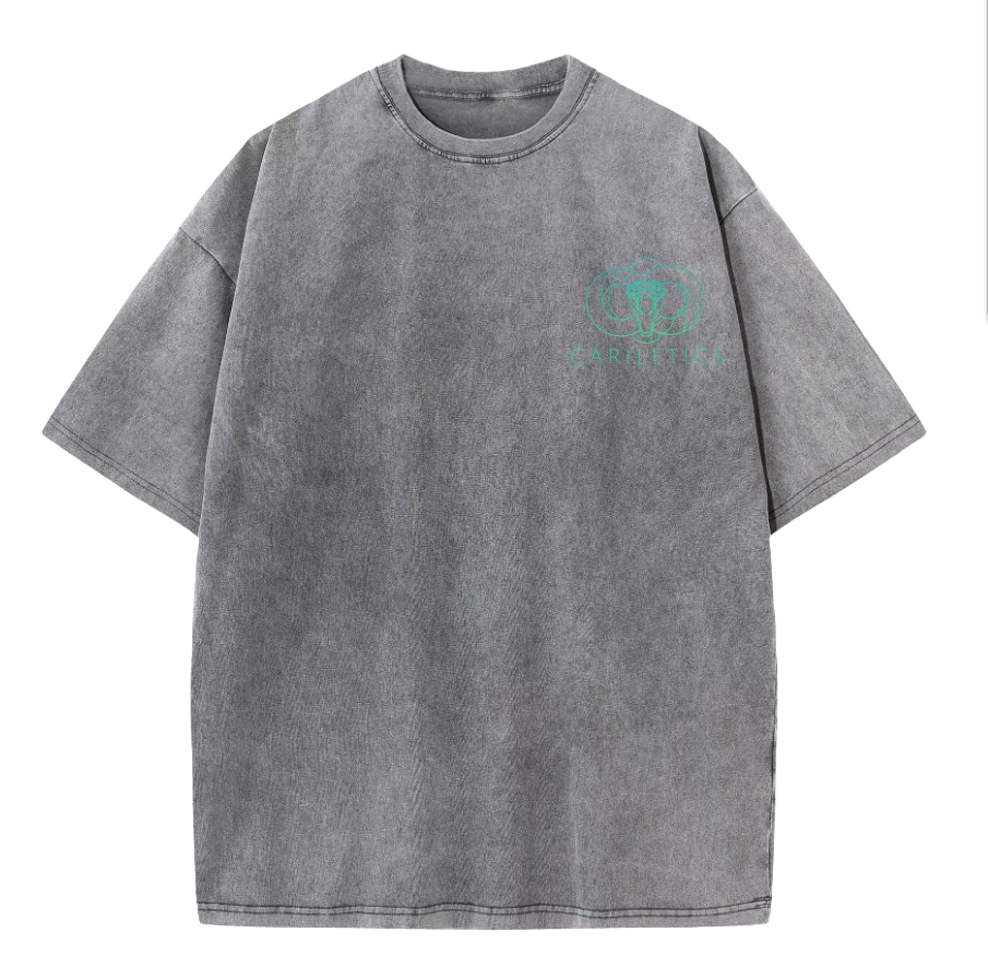 Oversized acid washed T-shirt Unisex